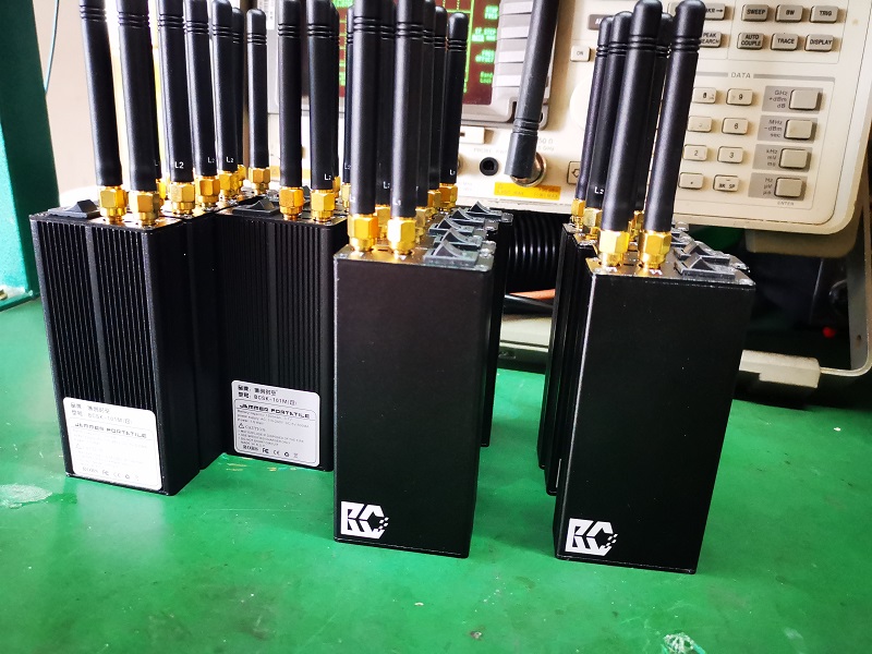 Portable dual-antenna gps satellite jammer Beidou gps jammer