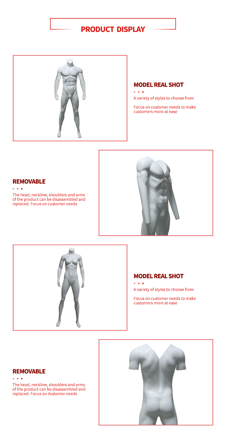 White Fashion Mannequin Body Stand Hot Sale For Realistic