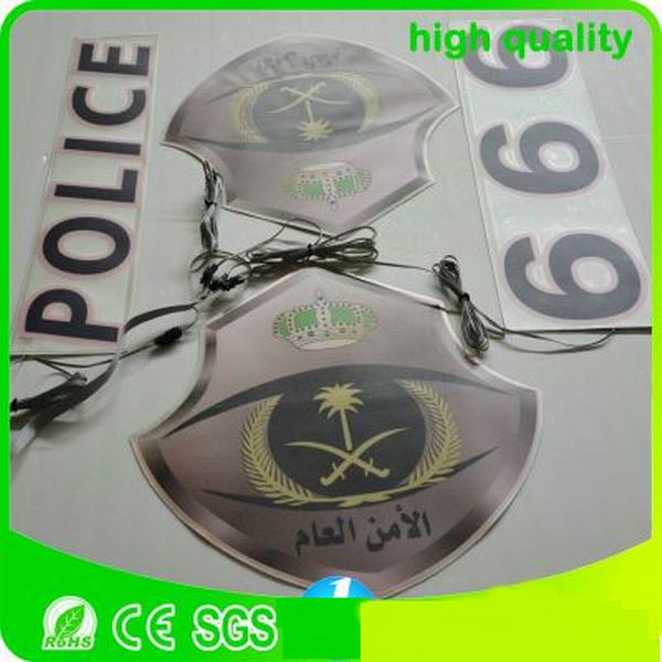 outdoor custom size animation el display, advertising el panel, advertising el poster