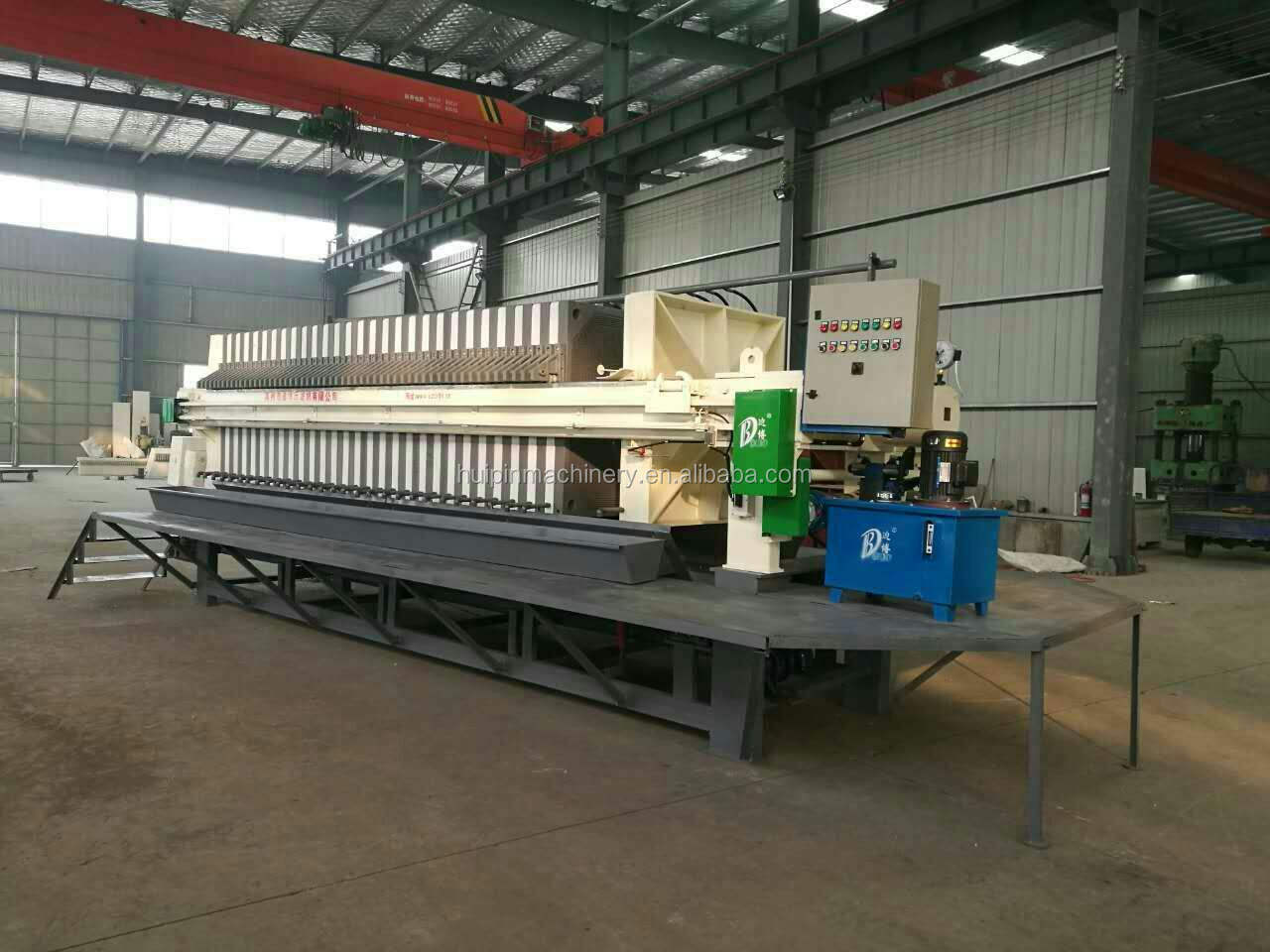 Plate Frame Vegetable Edible Cooking Oil Filter Press Machine