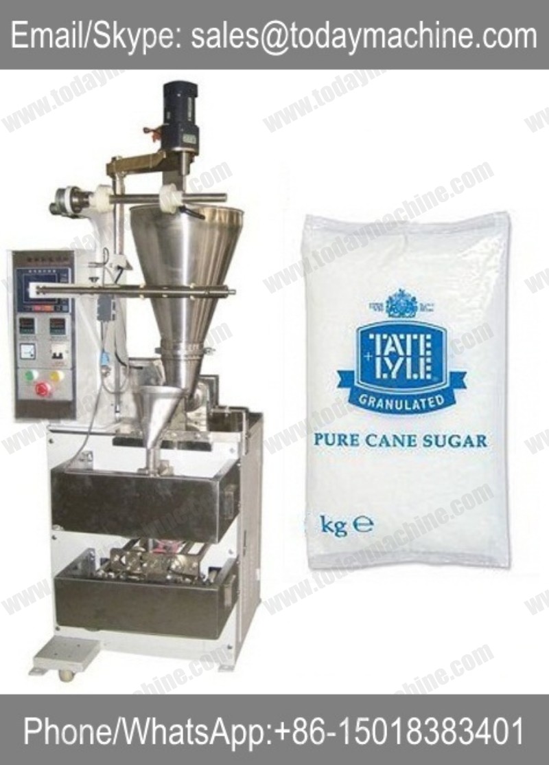 Three or four side sealing bags packing machine for Powder food