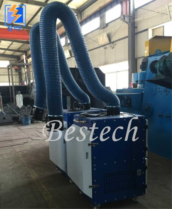 Welding Fume Cartridge Dust Collector with Mobile Suction Arm