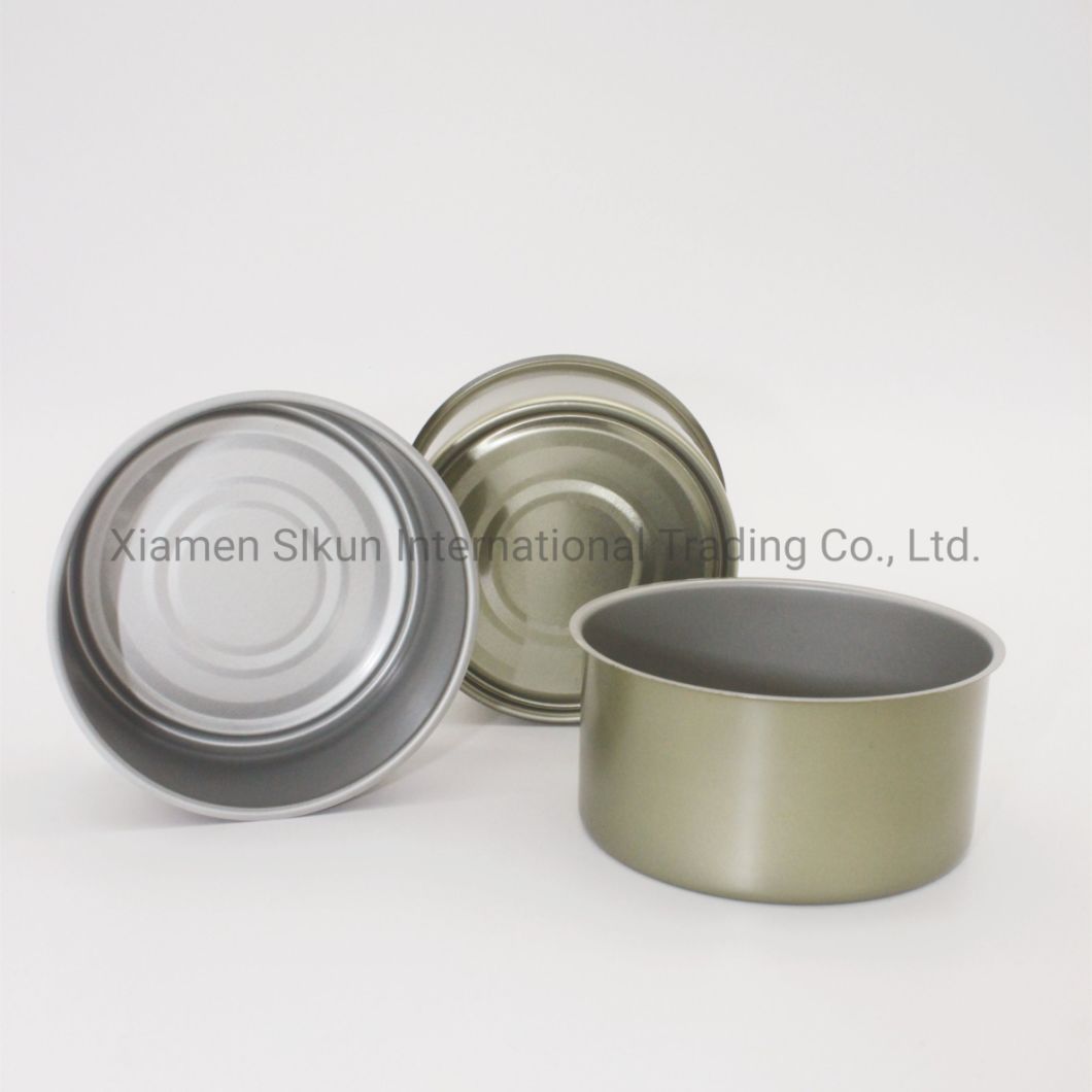 Empty Tin Can Size 840# for Packing Canned Tuna Finsh