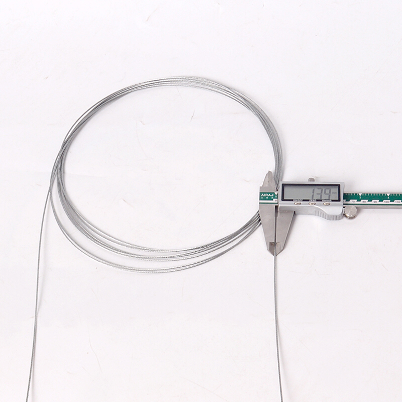 PVC nylon coated stainless steel wire rope