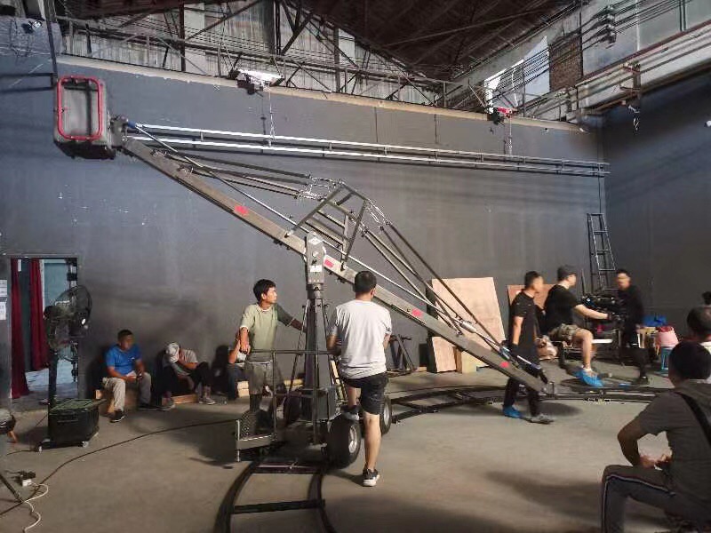 30ft Aluminum Camera Jib Crane Manufacturer Silver Color