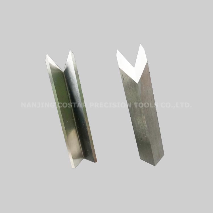 Tungsten carbide V slotted blade 50*12*2mm