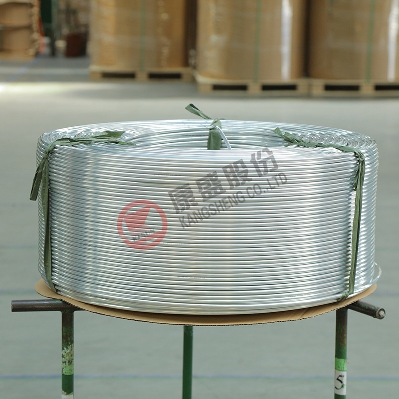 Extruded Inner Groveed Aluminum Tube for Refrigerator and Freezer