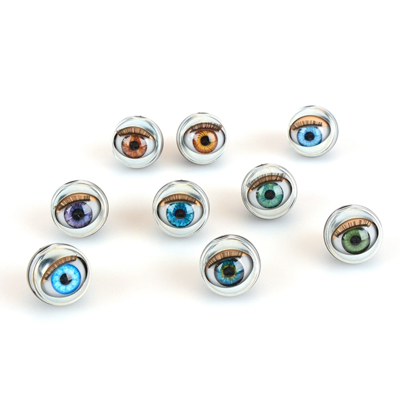 Iron cap movable simulation eye