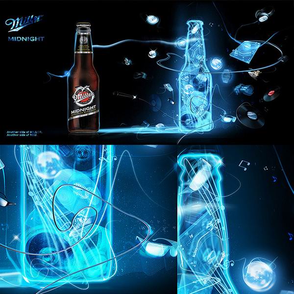 custom electroluminescent paper, el display, el advertising panel