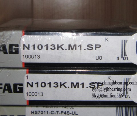 FAG N1013-K-M1-SP cylindrical roller bearing Dimension:65x100x18mm,SP precision grade,in stock