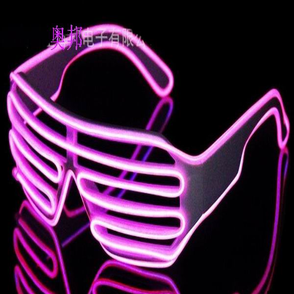 party prop light up el glasses/ led glasses/ el wire glasses