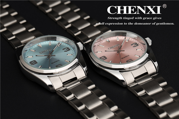 Japan Movemnet Quartz Watches Man Pink Color Stainless Steel Watch Wholesale Price High Quality Watches Lady