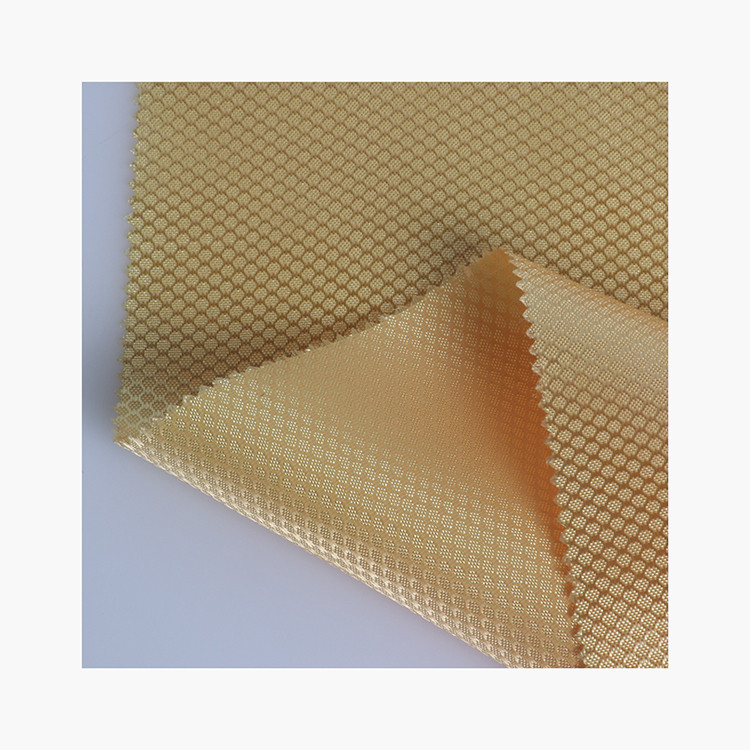 Hot New Products RECYCLED POLY JACQUARD HONEYCOMB 100%polyester fabric oxford