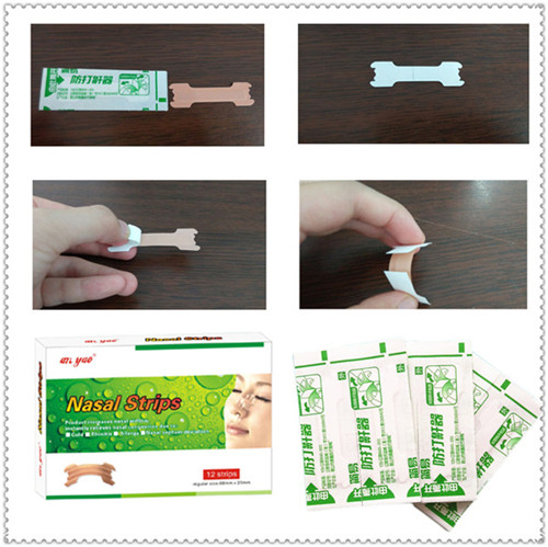 Factory supply better breath reduce snoring nasal strips/wholesale nasal strips