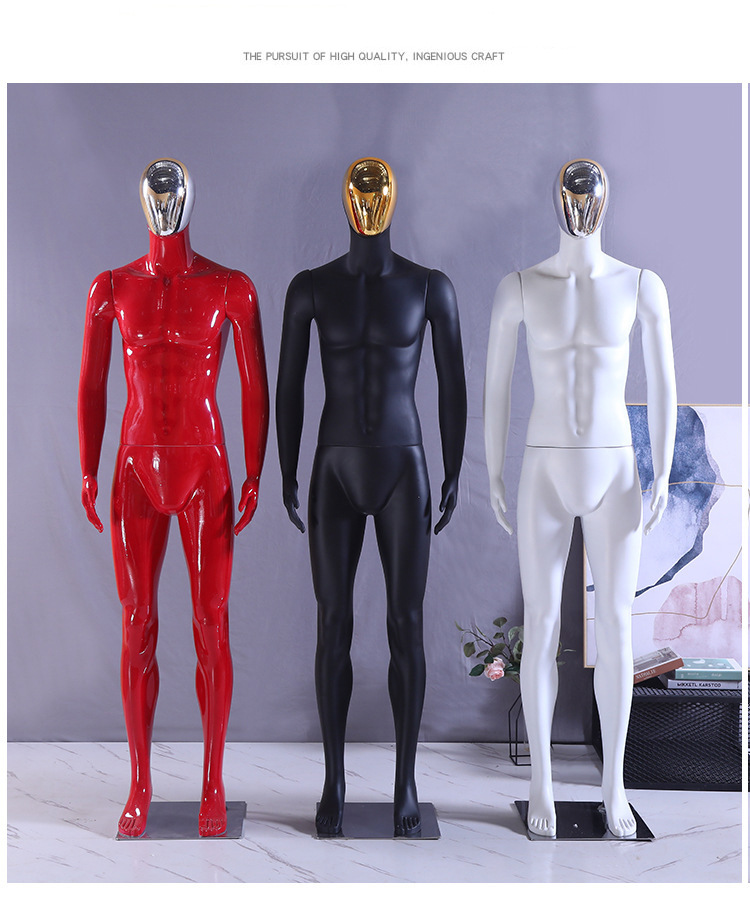 Oem Male Mannequin Model Factory Directly Sale Full-body For Wig Display