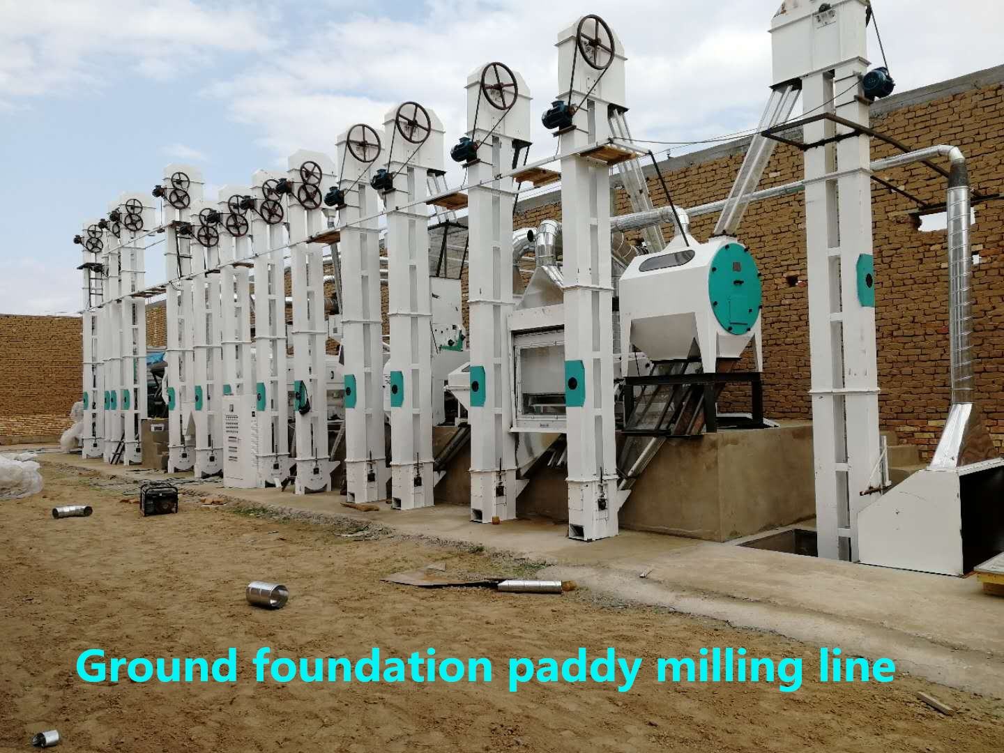efficient crude Paddy mill processing production line extractor thrasher