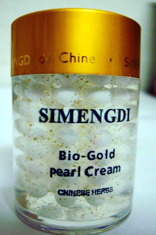 simengdi bio gold pearl cream / face cream / anti aging.