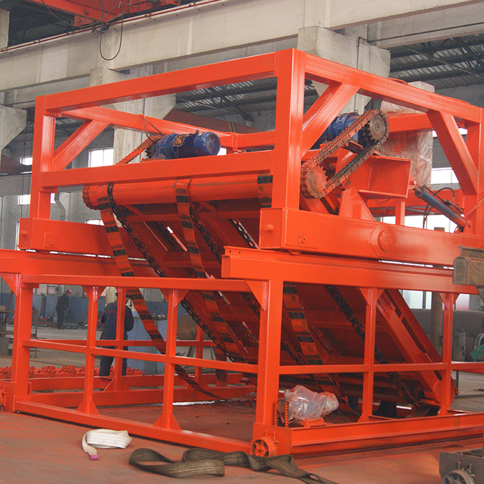 Compost turner fertilizer making machine animal manure chain plate type compost turner