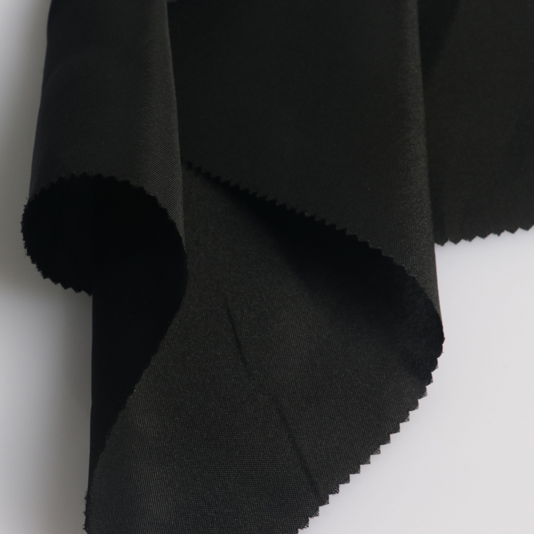 Eco Friendly Recycled 190t Polyester Pongee Fabric 75d*75d For Rain Coat