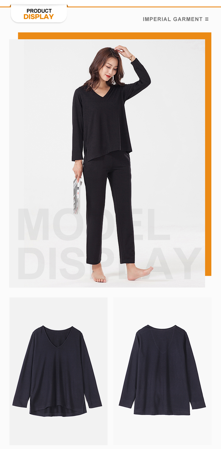 Hot Sales Solid Color Sleepwear , 100 Cotton Women'S Sleepwear Wholesale