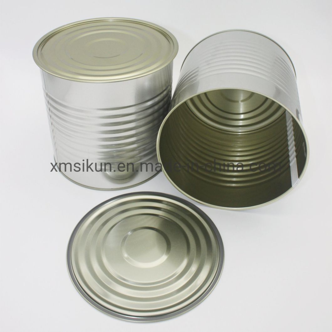Various Food Grade Metal Round Food Packaging Empty Tinplate Cans