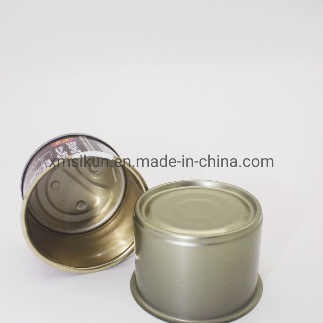 Hot Selling Food Grade Metal Hand Pull Lid Easy Open Lid