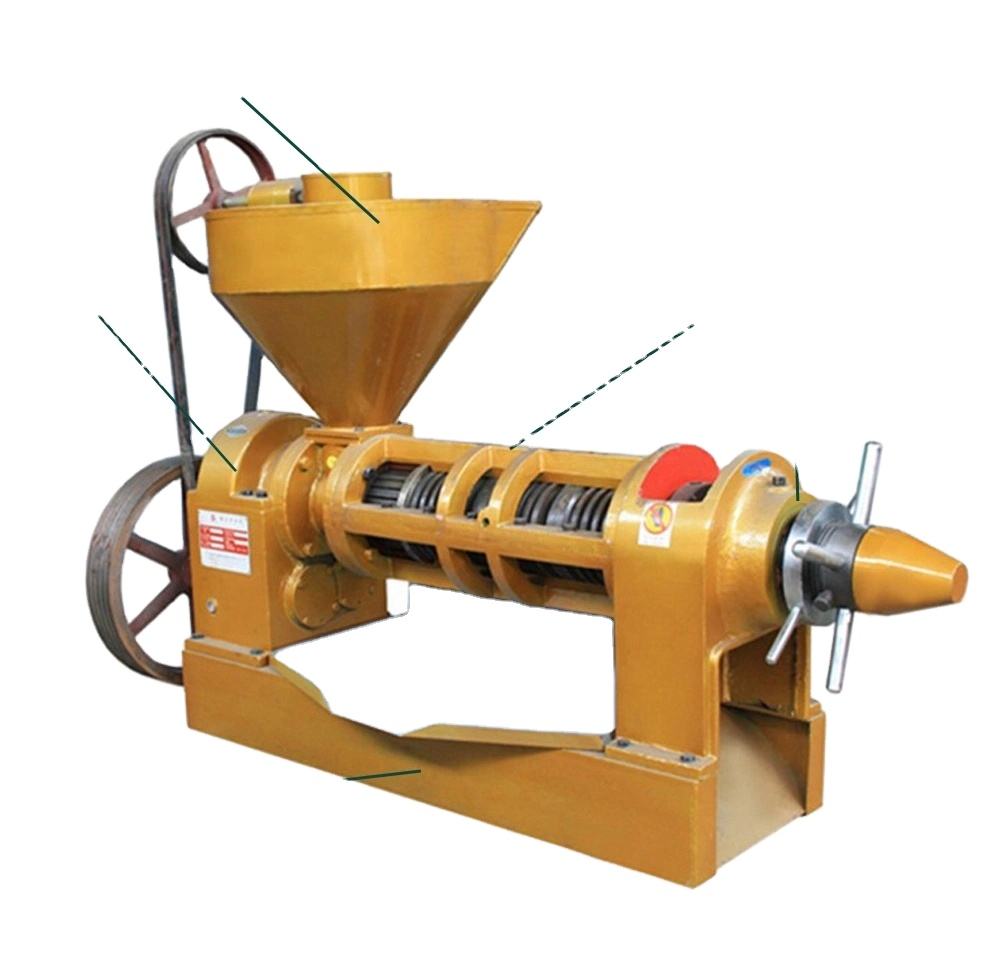 Daily Press Oil Producting 10ton Per Day 140 Oil Press with Motor 22kw