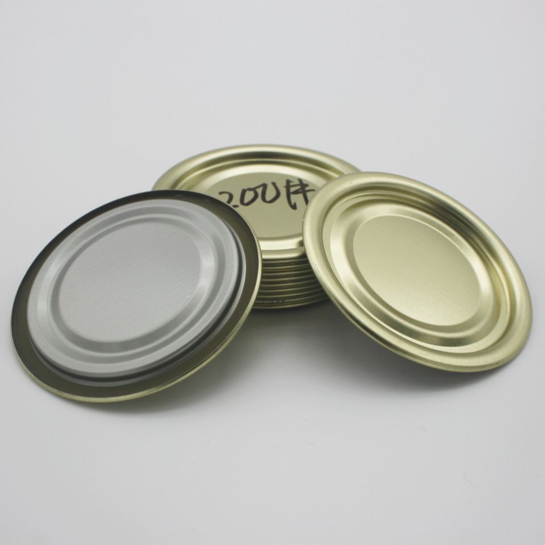 Wholesale 200# Tinplate End Easy Open Lid for Tin Can High Quality