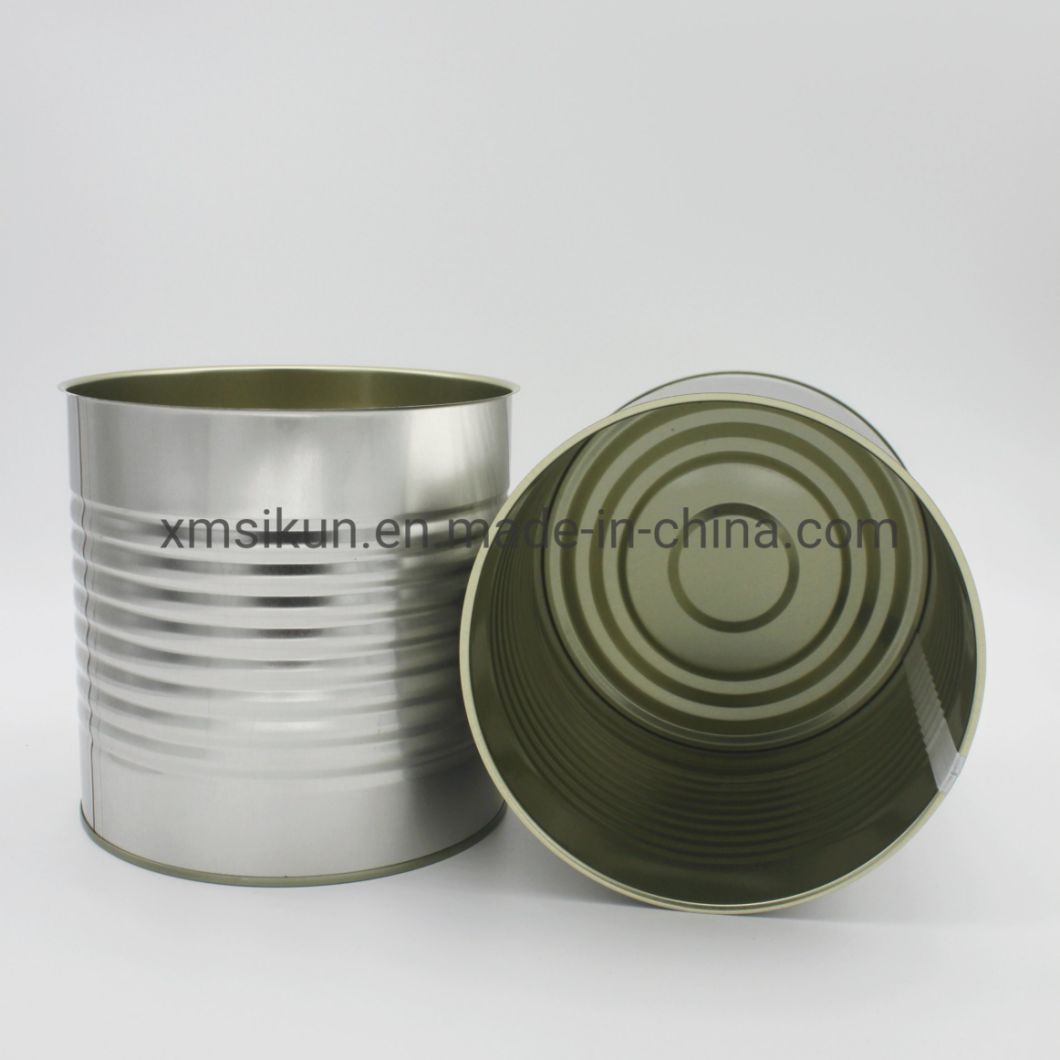 Various Food Grade Metal Round Food Packaging Empty Tinplate Cans
