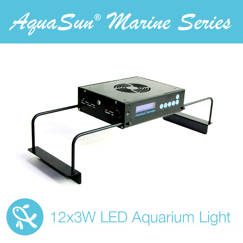 programmable systems led aquarium lights AquaSun 36x3W Bridgelux & Epistar led aquarium lighting for marine tank
