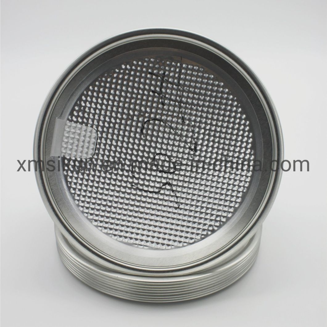 502# Easy Peel End Easy Peel off End Aluminum Foil Lid Aluminum Mason Jar Lid
