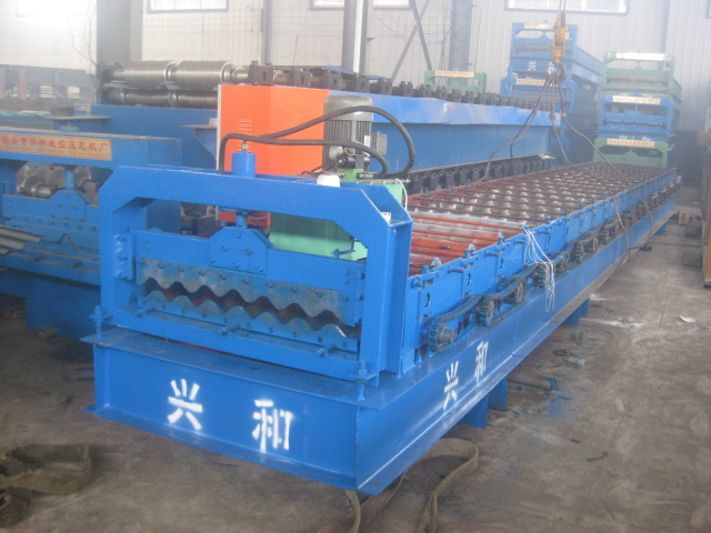 Wave Corrugated Tile Roofing Roll Forming Machine