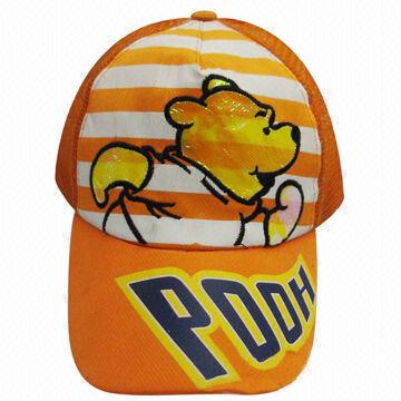 kids printed trucker cap/trucker cap factory,children"s carton