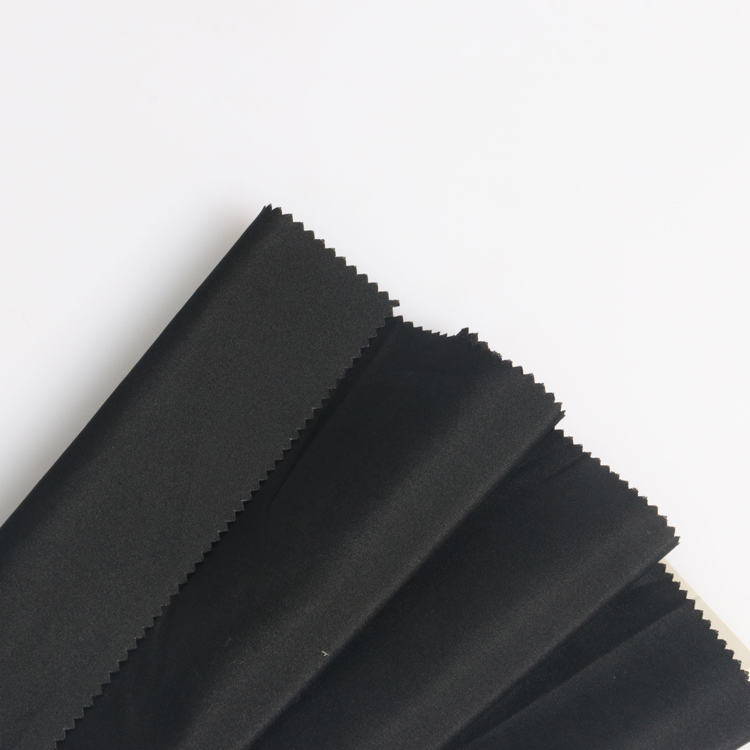 75d*75d Recycled Pongee 260t Polyester Pongee Fabric Wrinkle Resistant Suit Fabric