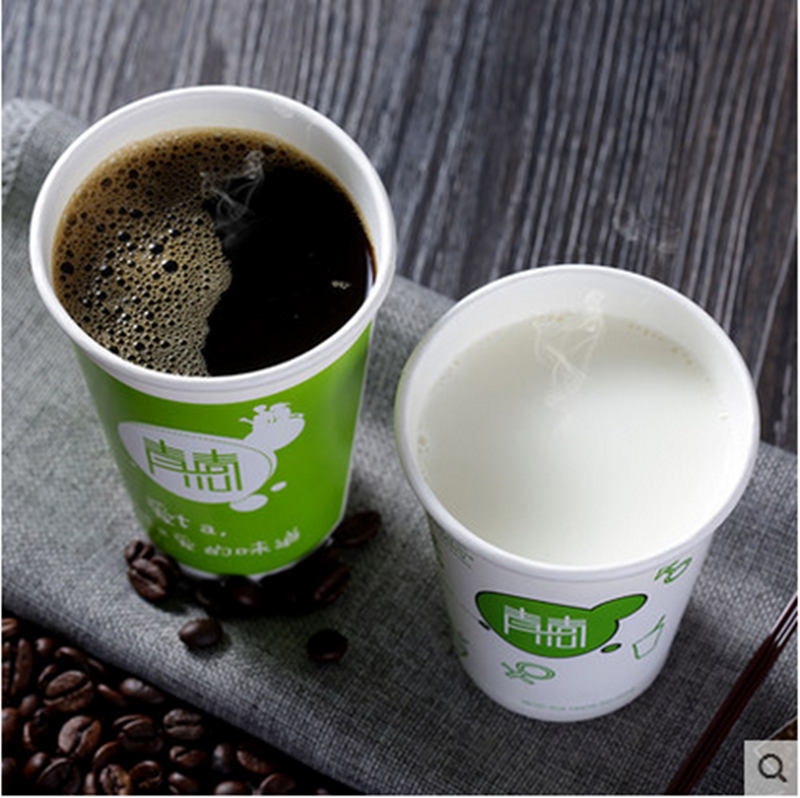 China AnHui Bosite Youth paper coffee cup with lids from Xuancheng