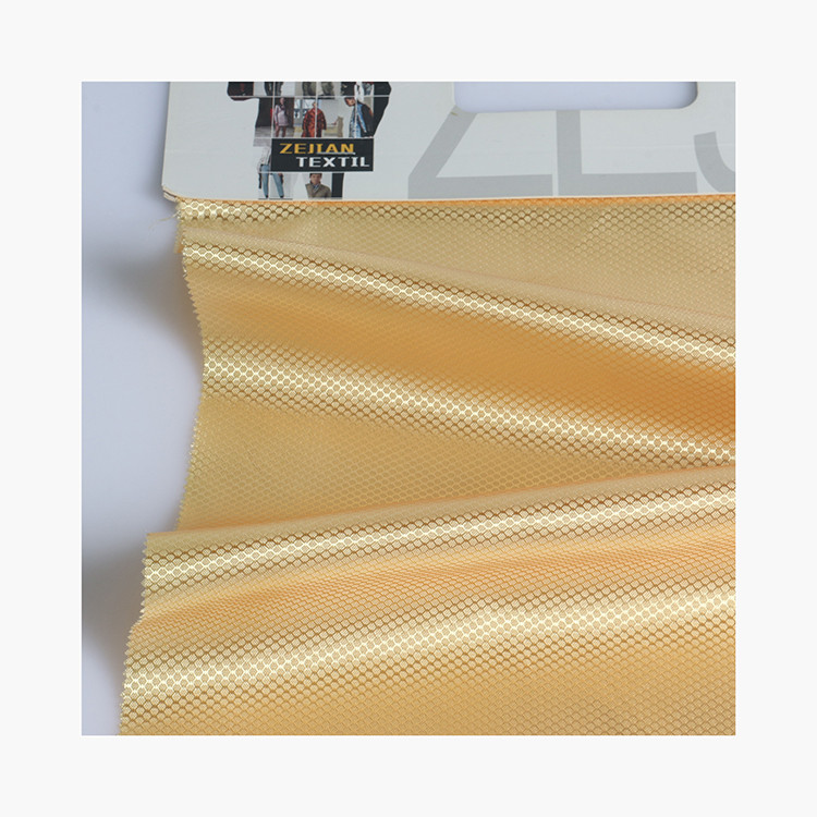 Hot New Products RECYCLED POLY JACQUARD HONEYCOMB 100%polyester fabric oxford