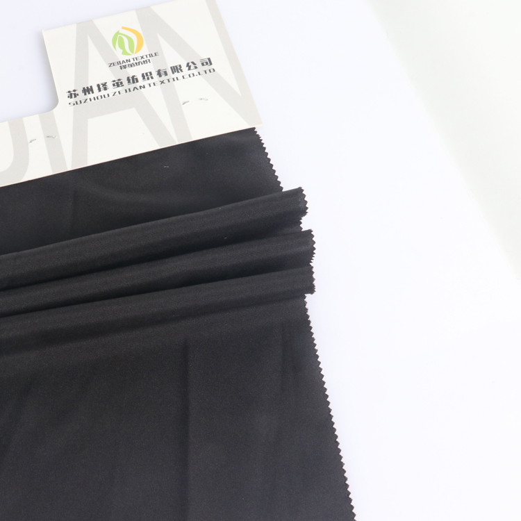 Eco Friendly Recycled 75d Polyester Pongee Material Customized Color For Women