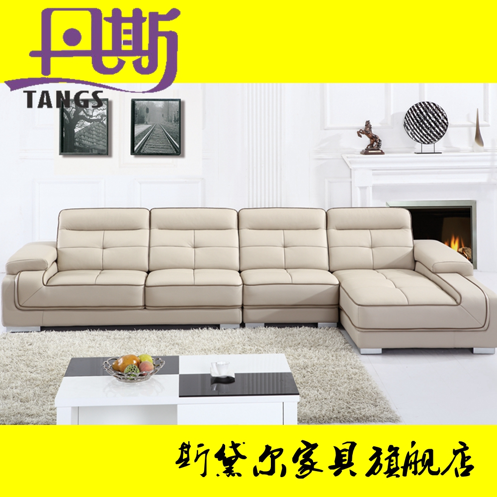 genuine leather sofa set home furniture h1152