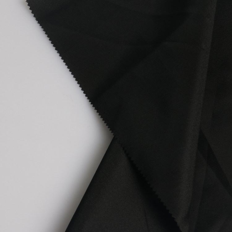 Eco Friendly Recycled 190t Polyester Pongee Fabric 75d*75d For Rain Coat