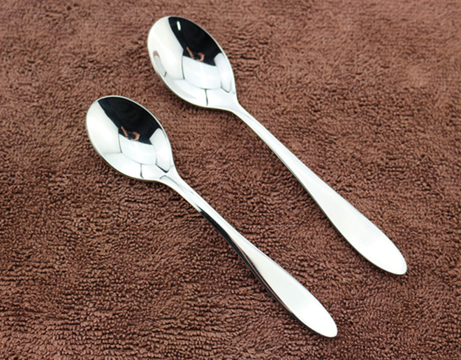 High quality 18/10 Stainless steel flatware/cutlery/spoon/ soup spoon/round spoon