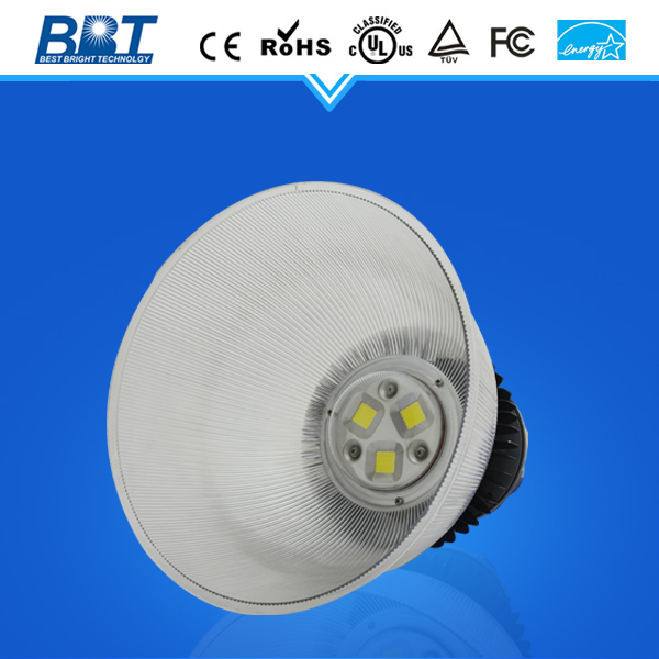 80w led High Bay with 3 pcs Bridgelux COB and HLG Meanwell Driver