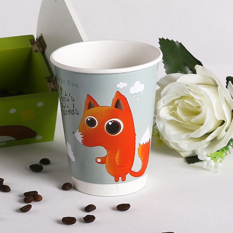 8oz cardboard cups from Disposable Paper Coffee Cup China Factory