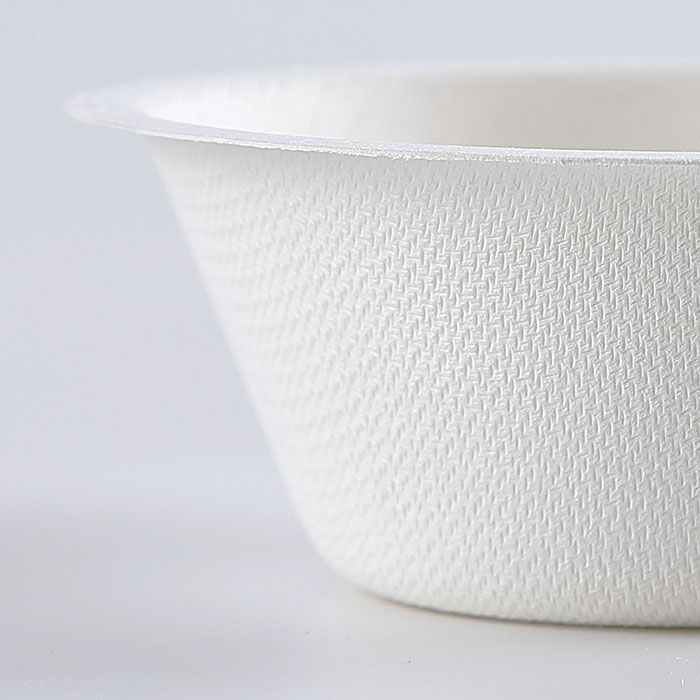 13oz/225ml 100% recyclable disposable sugarcane fiber dinnerware microwavable small snack/dessert bowl