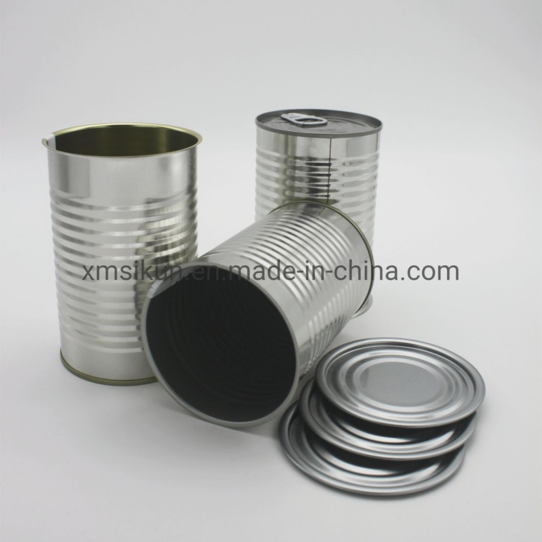 Food Grade Metal Round Tin Can Food Packaging Empty Tin Tin Can