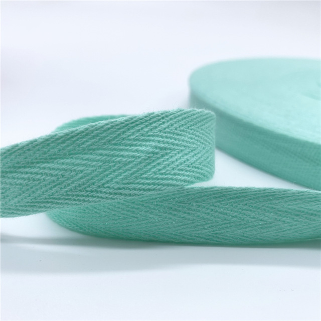 196 Pantone Colors Lambdoid Rope 100% Cotton Ribbon Roll Packing Twill Tape Diy Ribbon