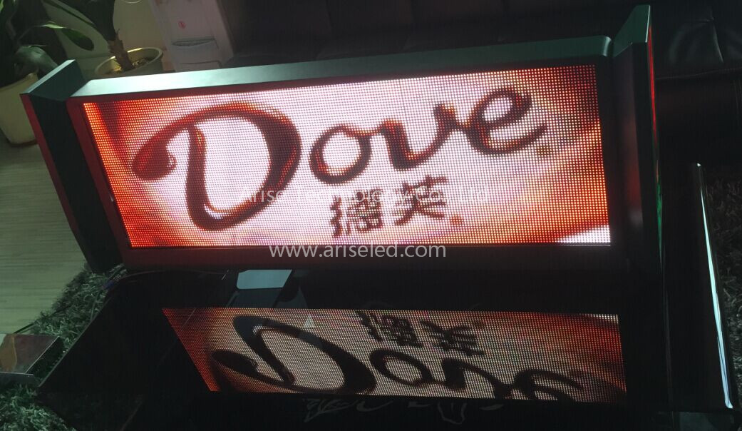 Taxi LED banner signs/ TAXI LED Display/Taxi Roof LED Display/Taxi Roof/Top Video LED Display：P4/P5/P6