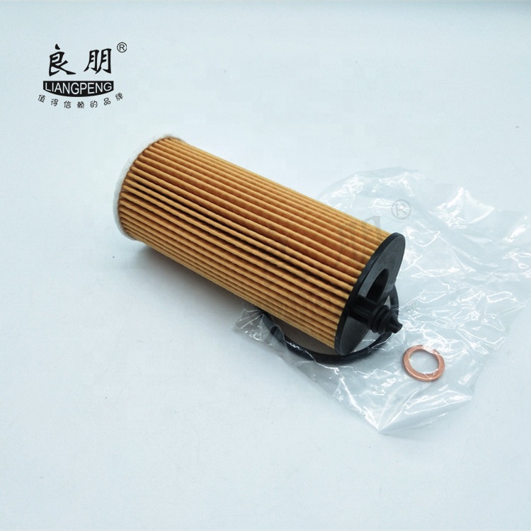 China factory sales high flow cylindrical oil filter  OE: 11428575211/114 285 752 11
