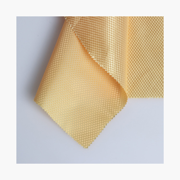 Hot New Products RECYCLED POLY JACQUARD HONEYCOMB 100%polyester fabric oxford