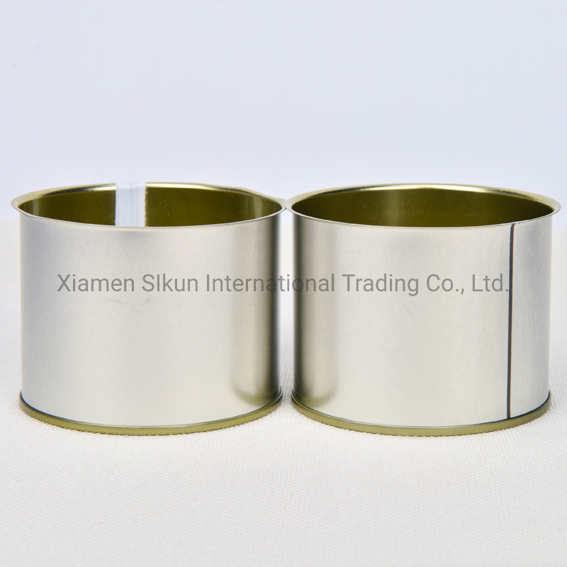 2 Piece Can High Quality Metal Can 756# with Easy Open Lid End for Packing Canned Fish