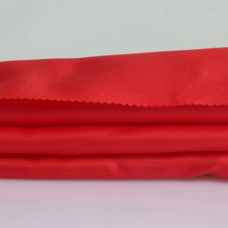 Private Customized Recycled Poly Twill 75d Recycled Polyester Fabric